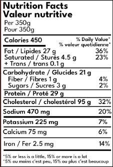 HouseCook - Vente Présentoir de commerçant - Nourriture et boissons - Biryani au poulet surgelé Gourmet5