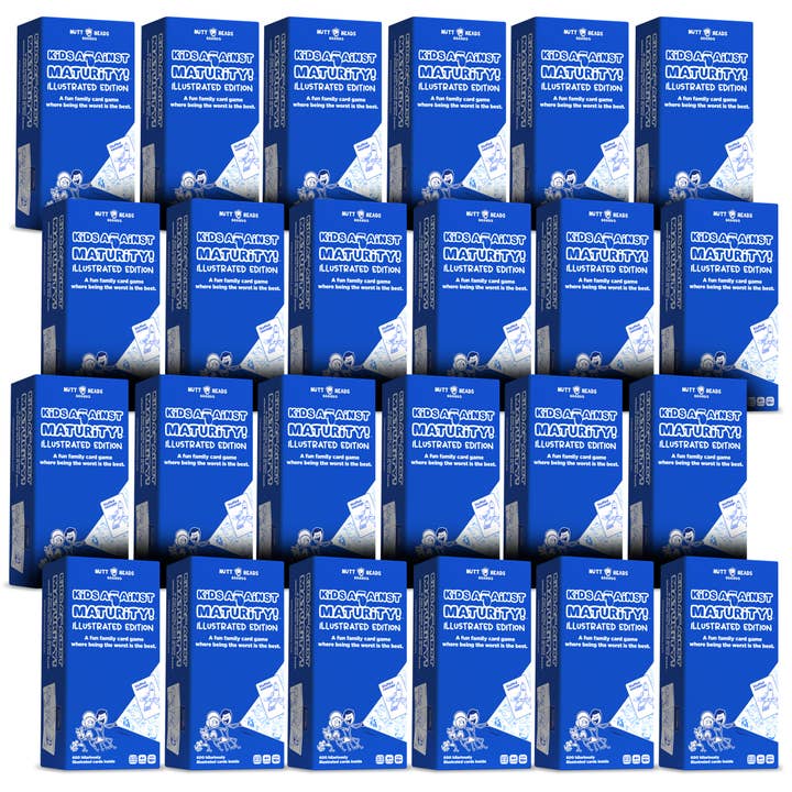 Nutt Heads – Großhandel Kartenspiele – VERKAUF! Kinder gegen die Reife, 24er-Pack1