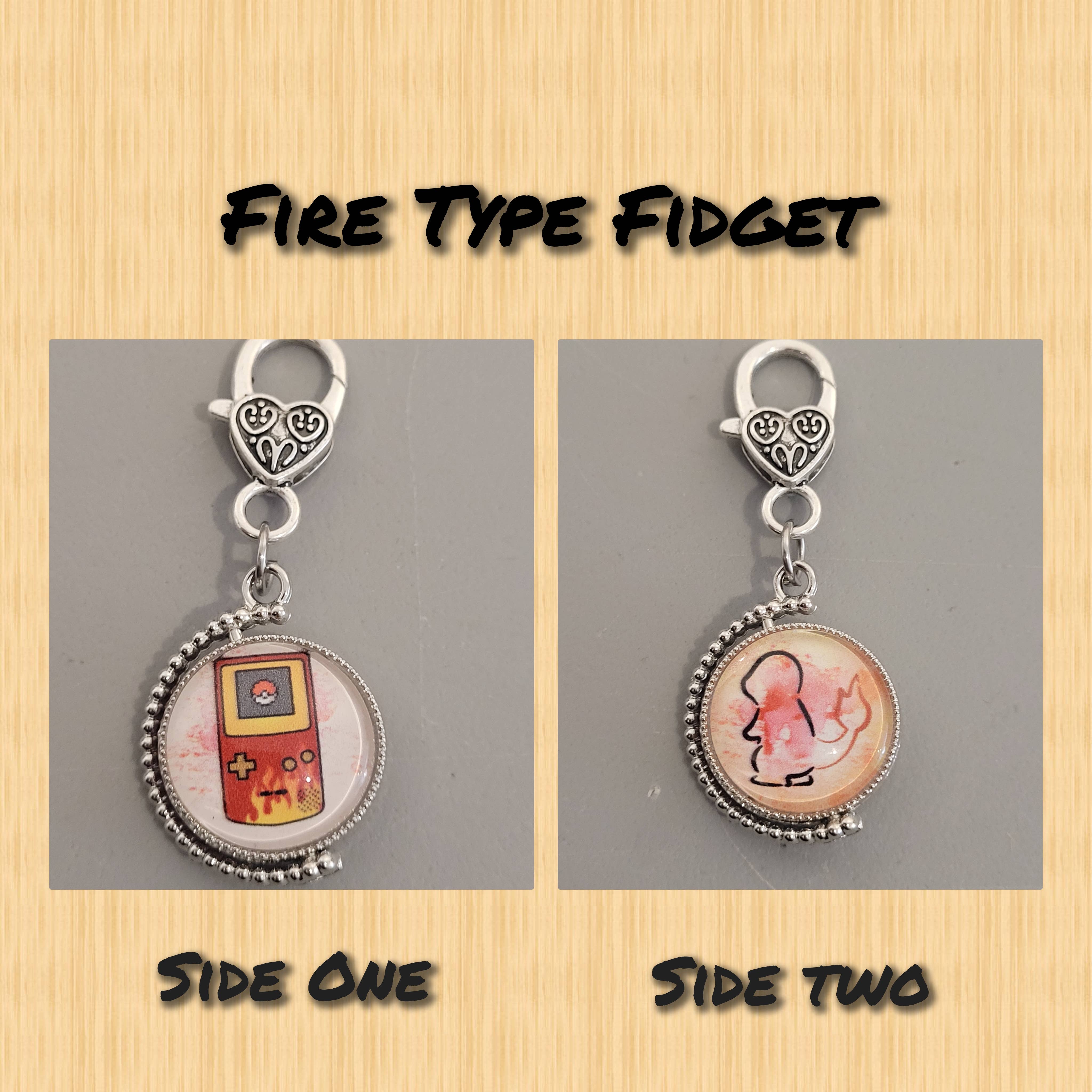 Con-Quest Crafts – wholesale Keychain – Unisex – Gaming Inspired Fidget Charms double-sided  keychain4