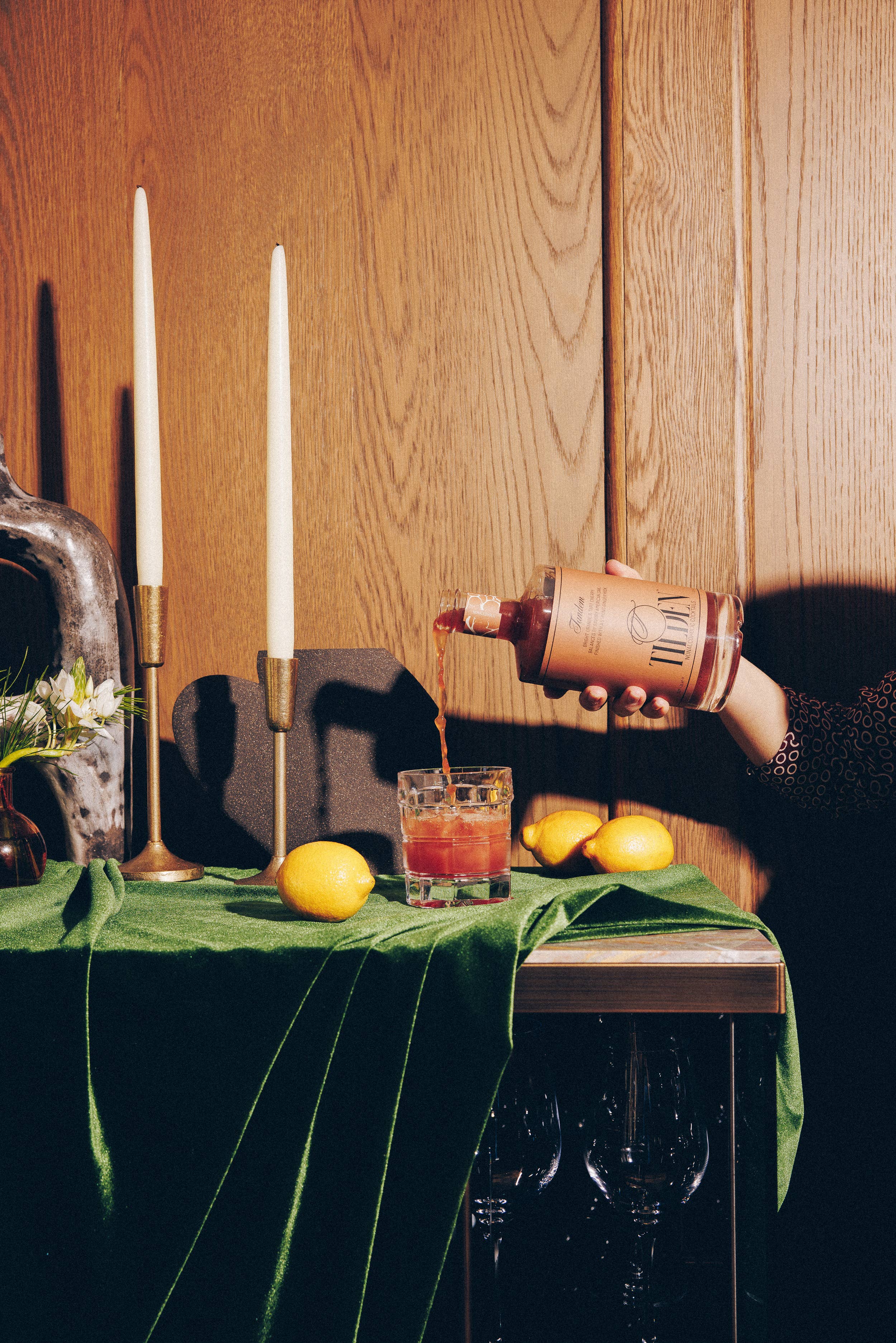 Tilden - Wholesale Non-Alcoholic Aperitif/Mocktail - Non-Alcoholic Cocktail - Zesty & Savory Tandem 750mL3