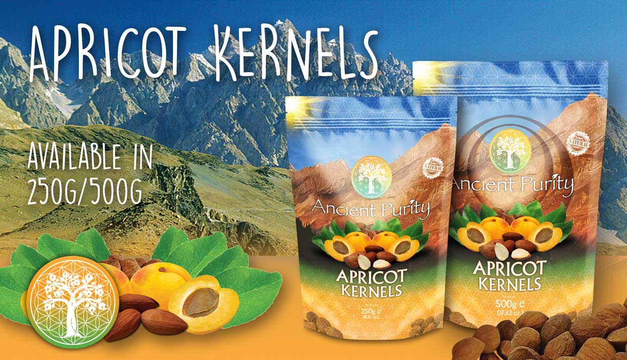 Ancient Purity – wholesale Loose tea – Apricot Kernels - 250g | Hunza Pakistan | Bitter5