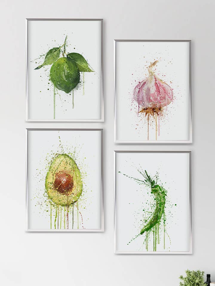 Essential Chef Gallery wandset voor wholesale door We Love Prints