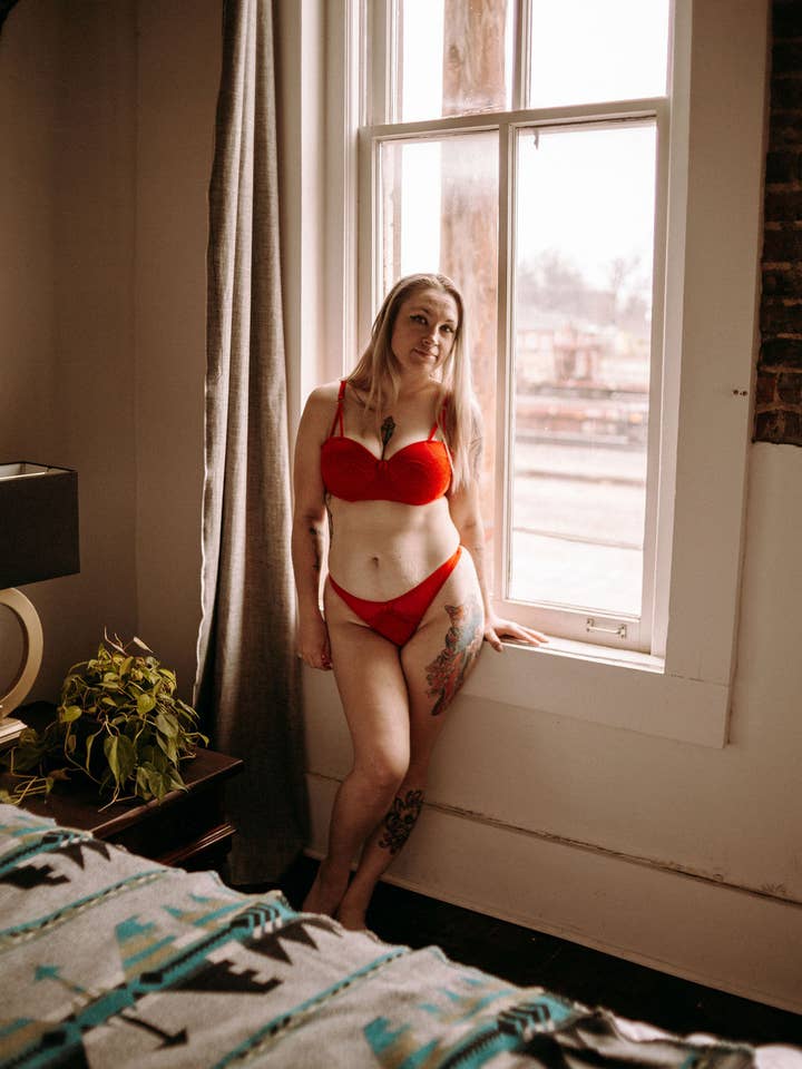 Ruby Sirene Lace Padded Balconette Bra for wholesale by Annmarie Kahn