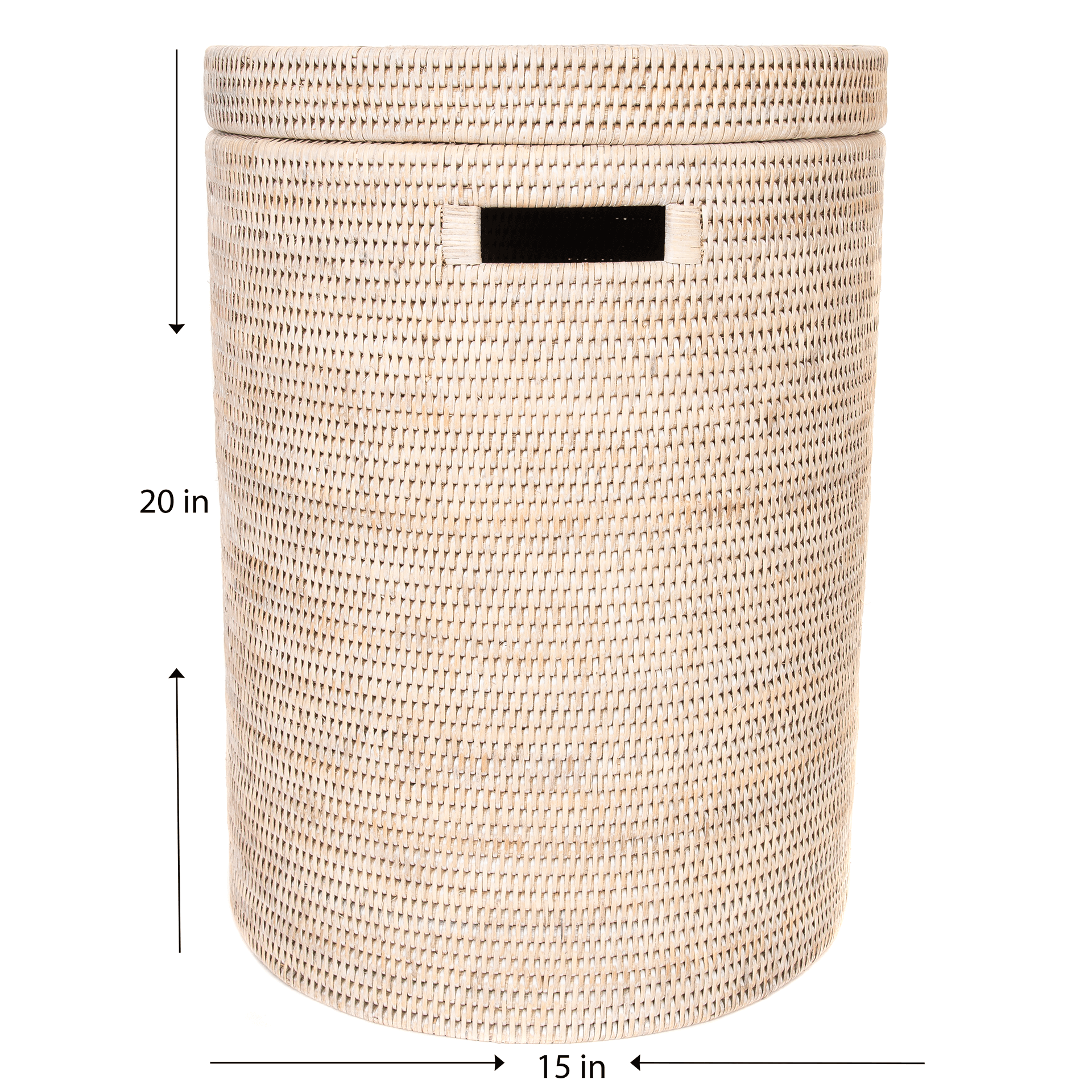 Artifacts Trading Company - Wholesale Laundry Hamper - Round Rattan Laundry Hamper with Lid12