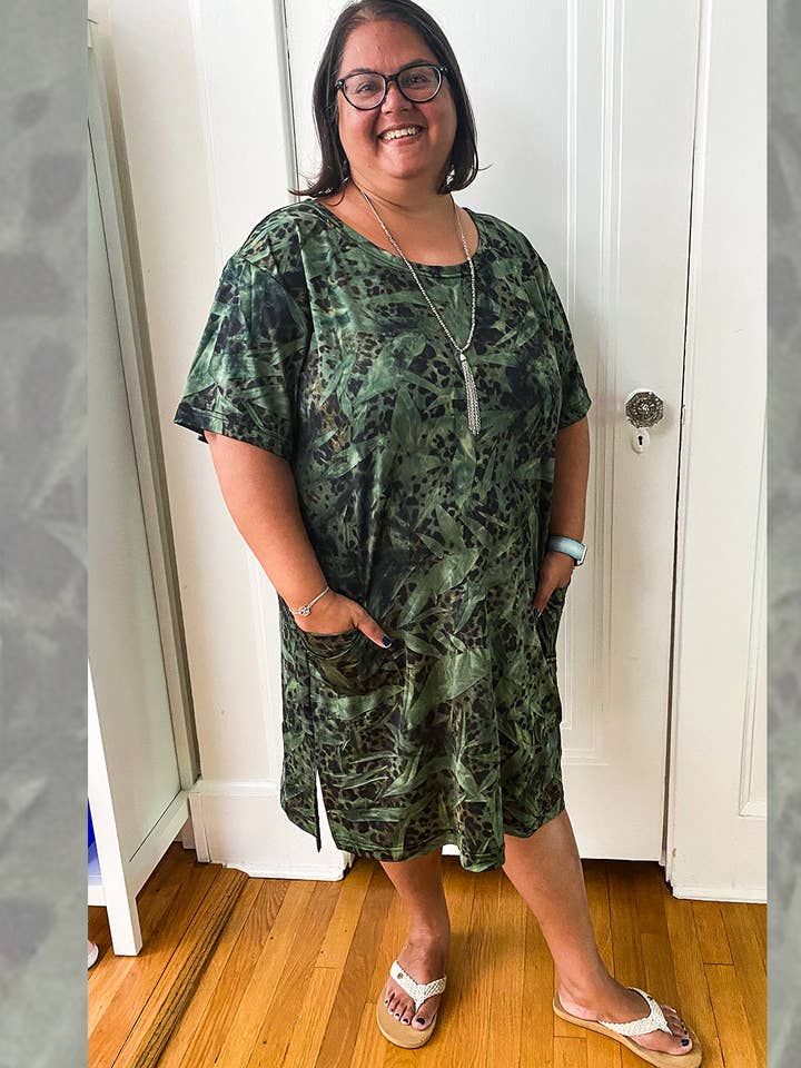 Jade Pocket Dress for wholesale by Blind Girl Designs