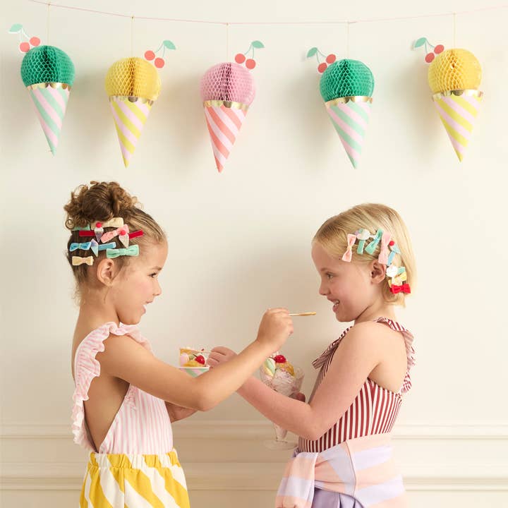Meri Meri - Wholesale Hair Clip - Kids - Ice Cream Hair Clips