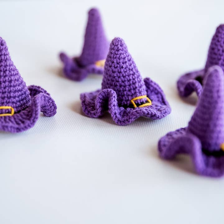 Hemsin Atelier – Clips para cabelo - Criança por atacado – Ganchos de Cabelo com Chapéu de Bruxa de Halloween7