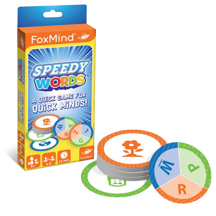 FoxMind - Wholesale Card Game - Speedy Words Peggable Box1