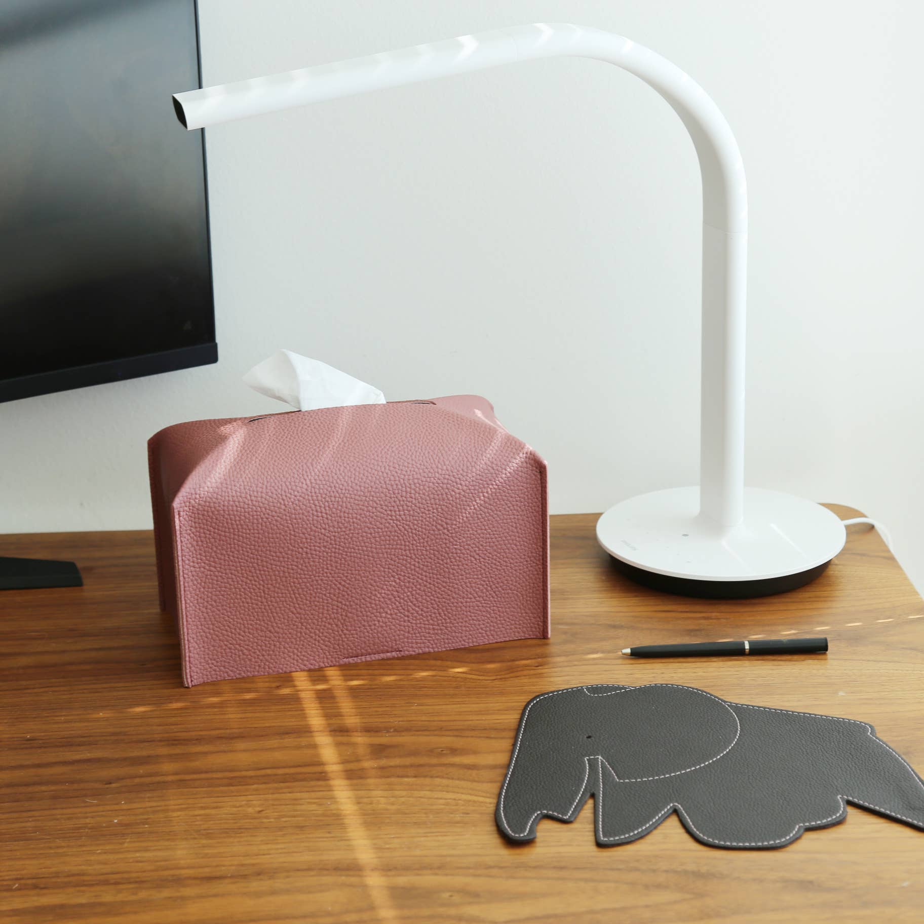 Zora Botanica - Vente Boîtes à mouchoirs - Housse en cuir végan pour boîte de mouchoirs rectangulaire11