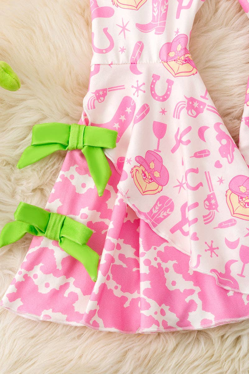 Kids Charm Online - Vente Ensemble haut et pantalon – enfant - Ensemble de 2 pièces personnage de Noël Howdy Grin. OFG60127 SOL2