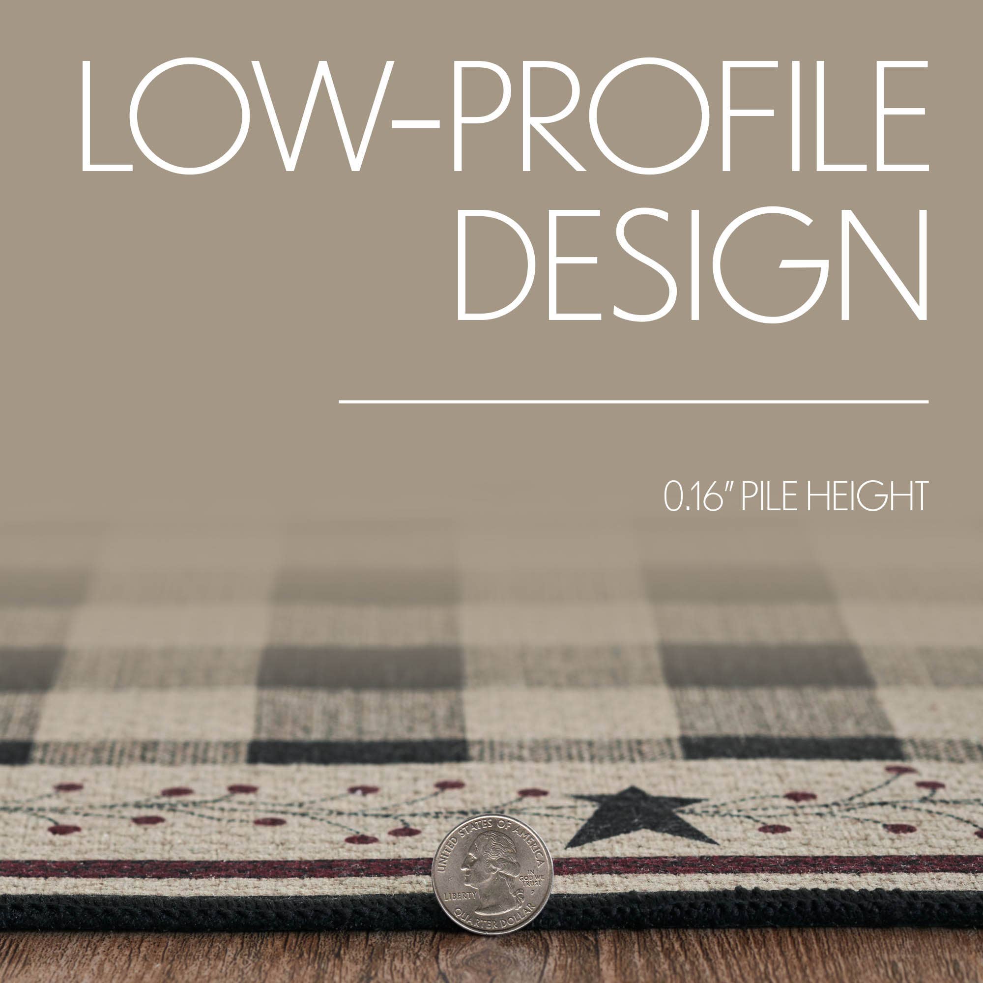 VHC Brands - Vente Paillasson - Tapis et tapis de course Pip Vinestar en polyester ovale 22 x 784