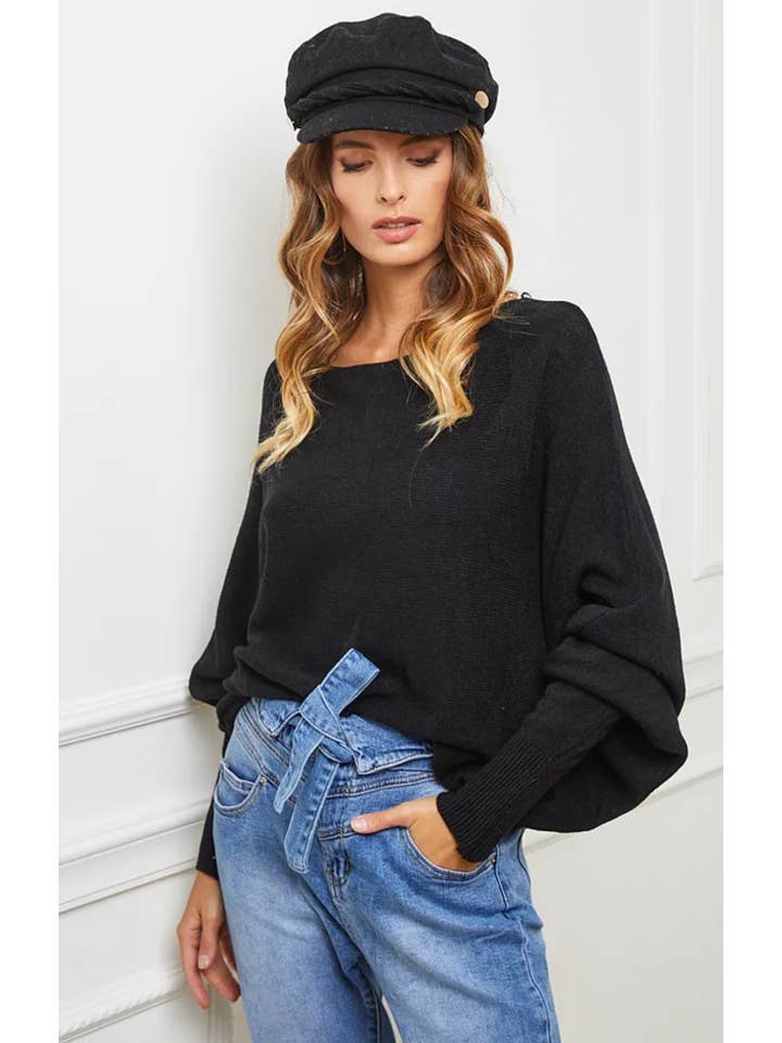 LÉA & LUC - Wholesale Knit Sweater - Women's - Star sweater REF. 009825