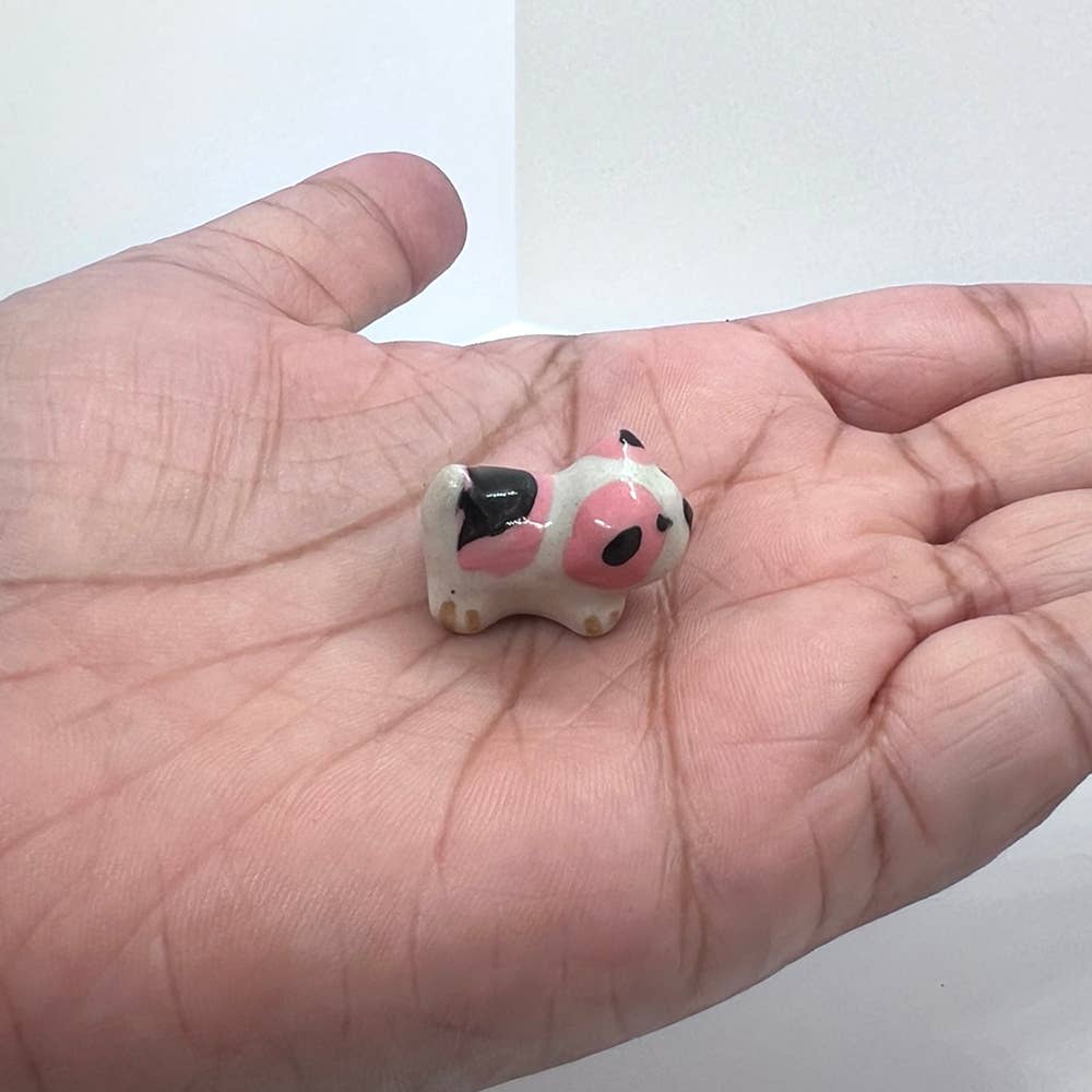 VIE - Wholesale Decorative Figurine - Mini Ceramic Figurine, Assorted Colour, Approx. 2cm125