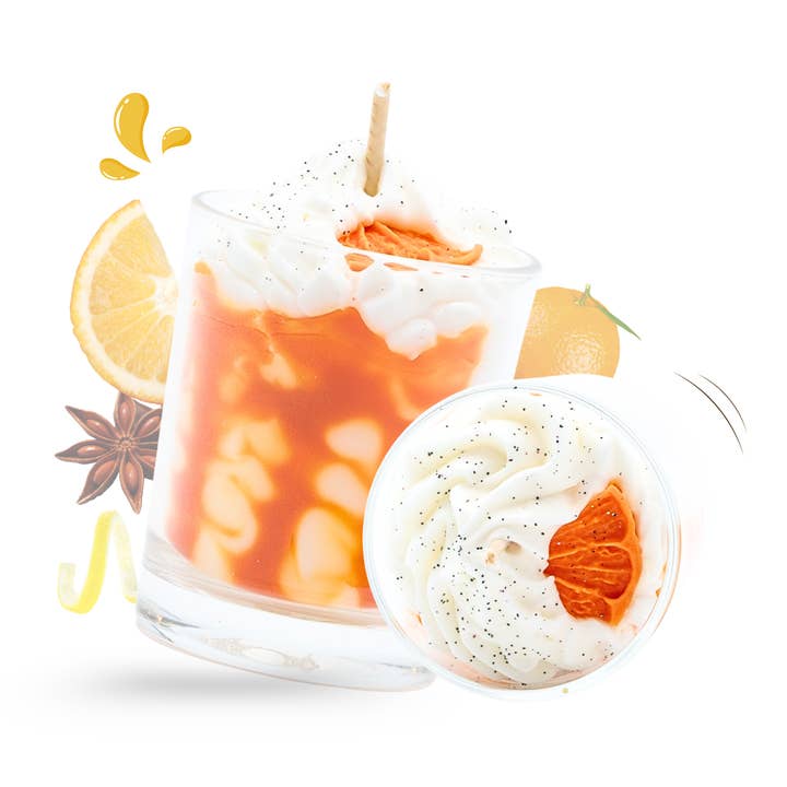 Mini gulosa laranja canela - Natal por atacado de Les Fées Mères
