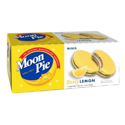 BAKERY FRESH!!! Mini MoonPie - Lemon for wholesale by MoonPie Direct