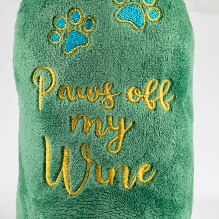 Haute Diggity Dog - Wholesale Pet Squeaky Toy - Dog - Pawfoot Wine Squeaker Dog Toy4