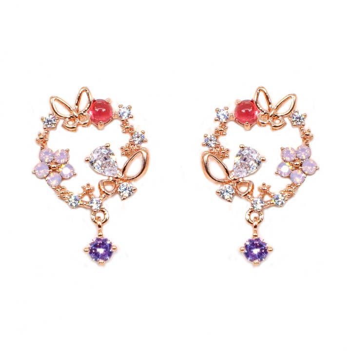 Dainty Papillon Boucles d'oreilles pour la vente par MiniDes