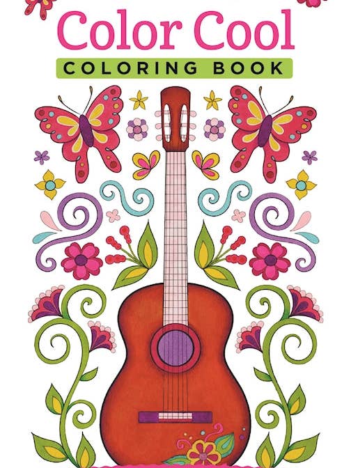 Color Cool Coloring Book - Take Along Adult Coloring Size for wholesale by Fox Chapel Publishing