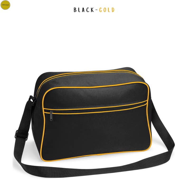 DeeJons Blanks - Wholesale Shoulder Bag - Unisex - BagBase Retro Shoulder Bag