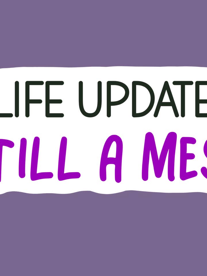 Life Update Snarky Quote Sticker | Sarcastische humor | Grappig voor wholesale door Faeries of Glittering Glen
