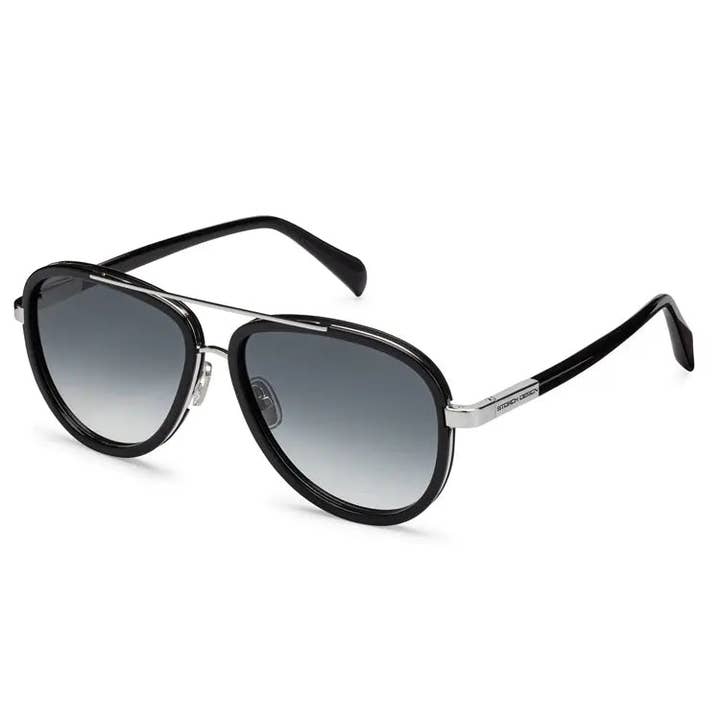 Saint Owen - Wholesale Sunglasses - Unisex - STORCH AVIATOR Black | Silver2