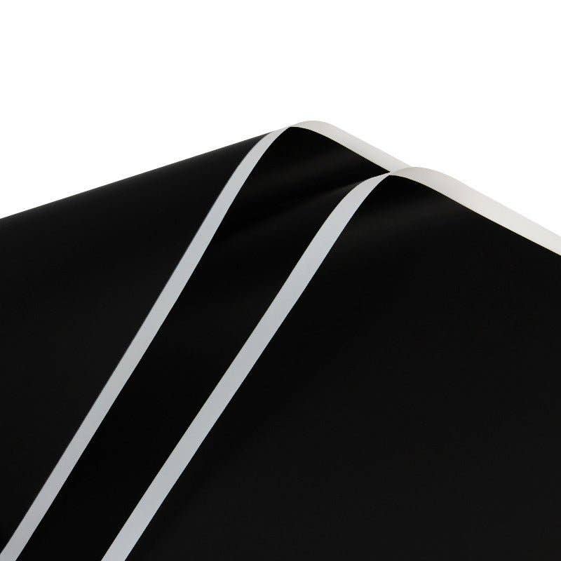 Elegant Design Supply – papel de embrulho por atacado – Papel de Presente Impermeável com Flores e Borda Dourada (20 Folhas por Pacote)7