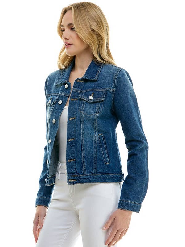 patrol jeans - Wholesale Denim Jacket - Women's - LADY SNOW CASUAL DENIM JEAN JACKET (OPEN PACK)
