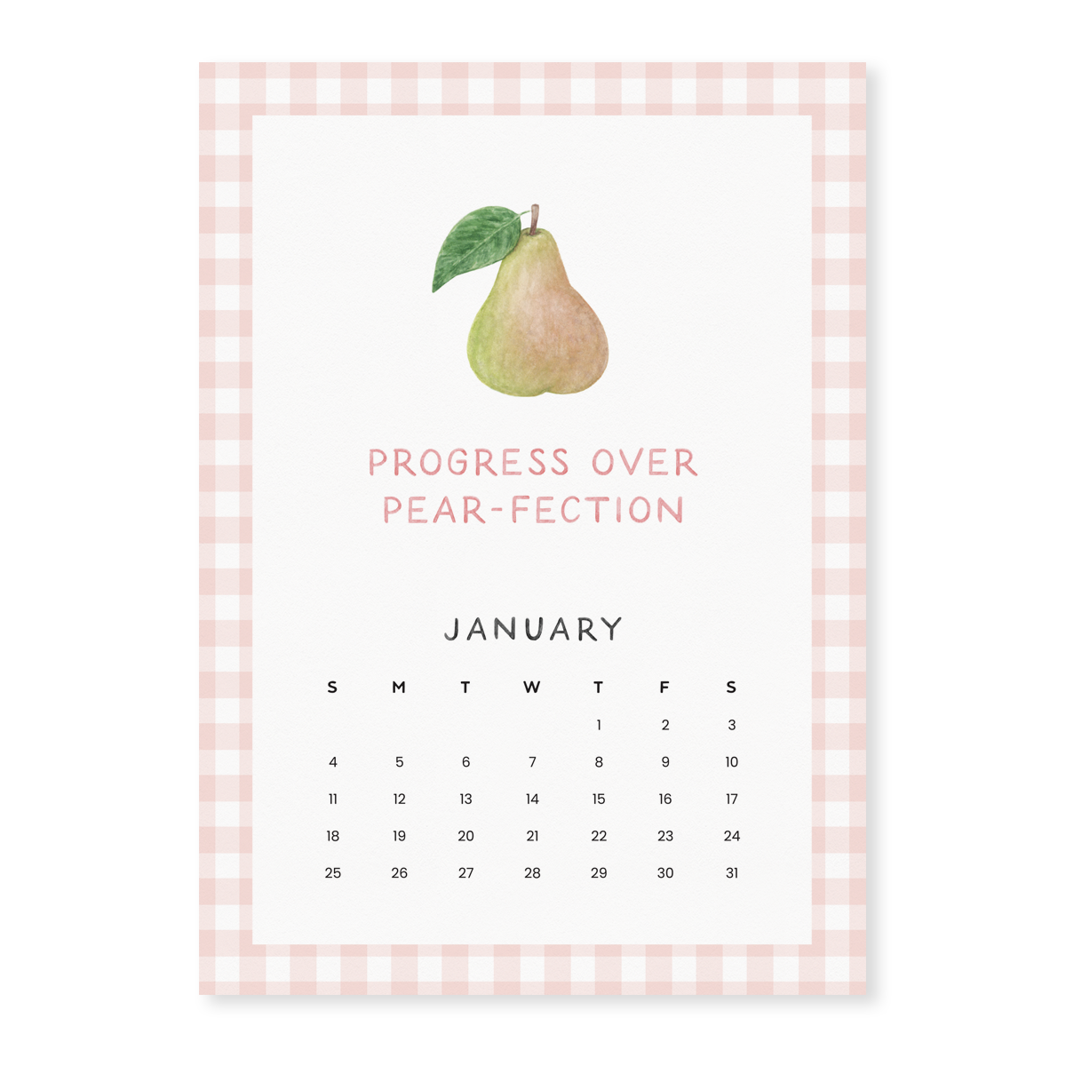 Amy Zhang - Wholesale Calendar - Farmers Market Affirmations — 2026 Kitchen Calendar w Magnet2