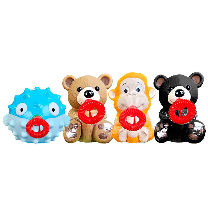 Wishbone Products - Wholesale Bubble Wand - Kids - Lil Squeezers Soft Squishy Bubble Blower Assortment8