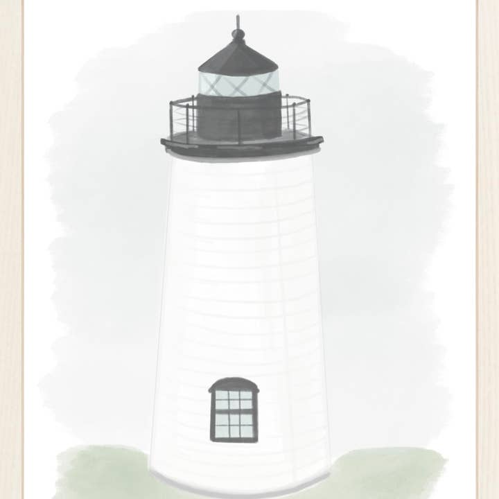 Plum Island Lighthouse Print for wholesale by Palm Prints