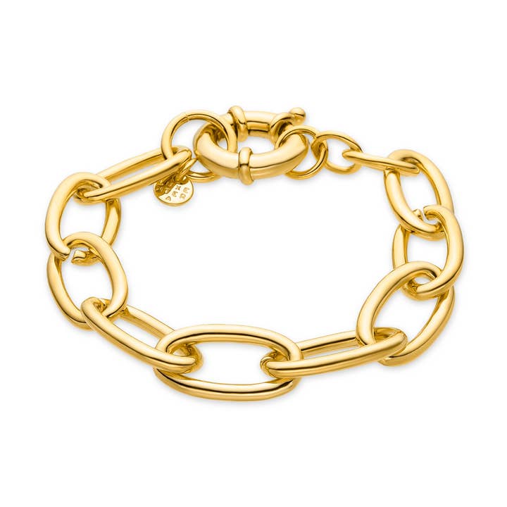 Armband afgewerkt in 18k geelgoud - Nelo voor wholesale door Luxenter