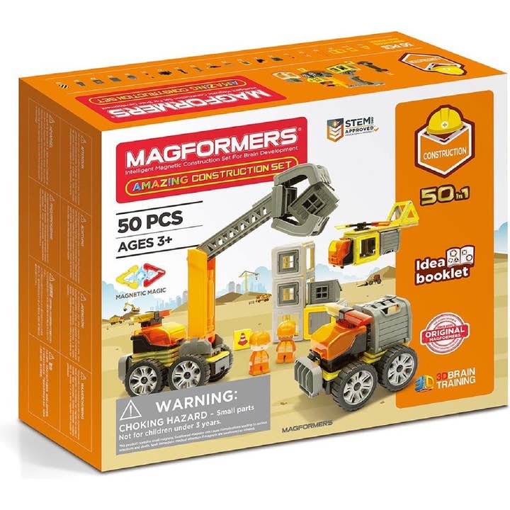 Set de construcción Magformers, juego de construcción de 50 piezas para venta al por mayor de Jactal