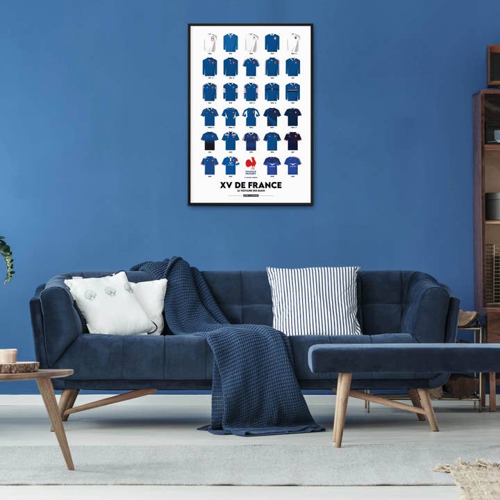 Sport à l'Affiche - Wholesale Poster - RUGBY | France XV | Historic Jerseys | The Locker Room of1