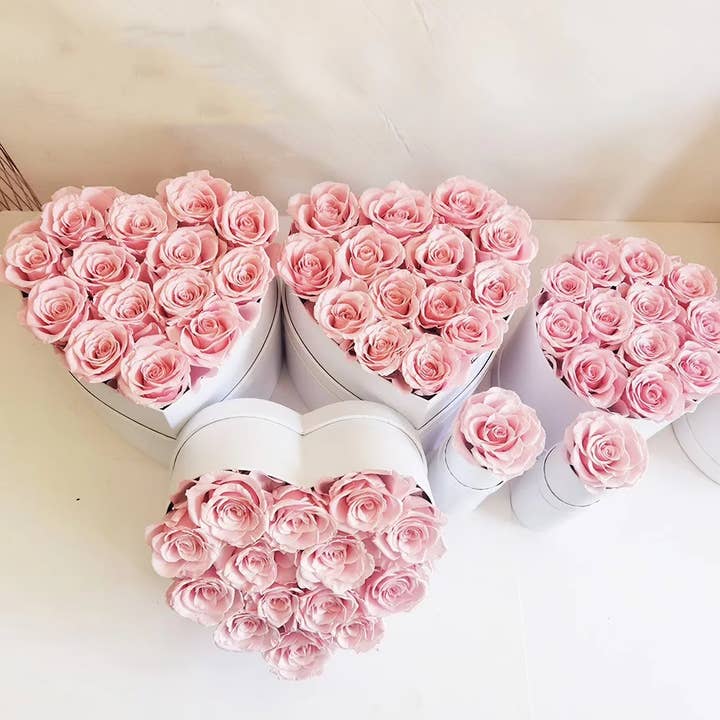 verona home and gift - Wholesale Dried/Pressed Flowers - Heart Shape Real Preserved Roses that Last Forever 16
