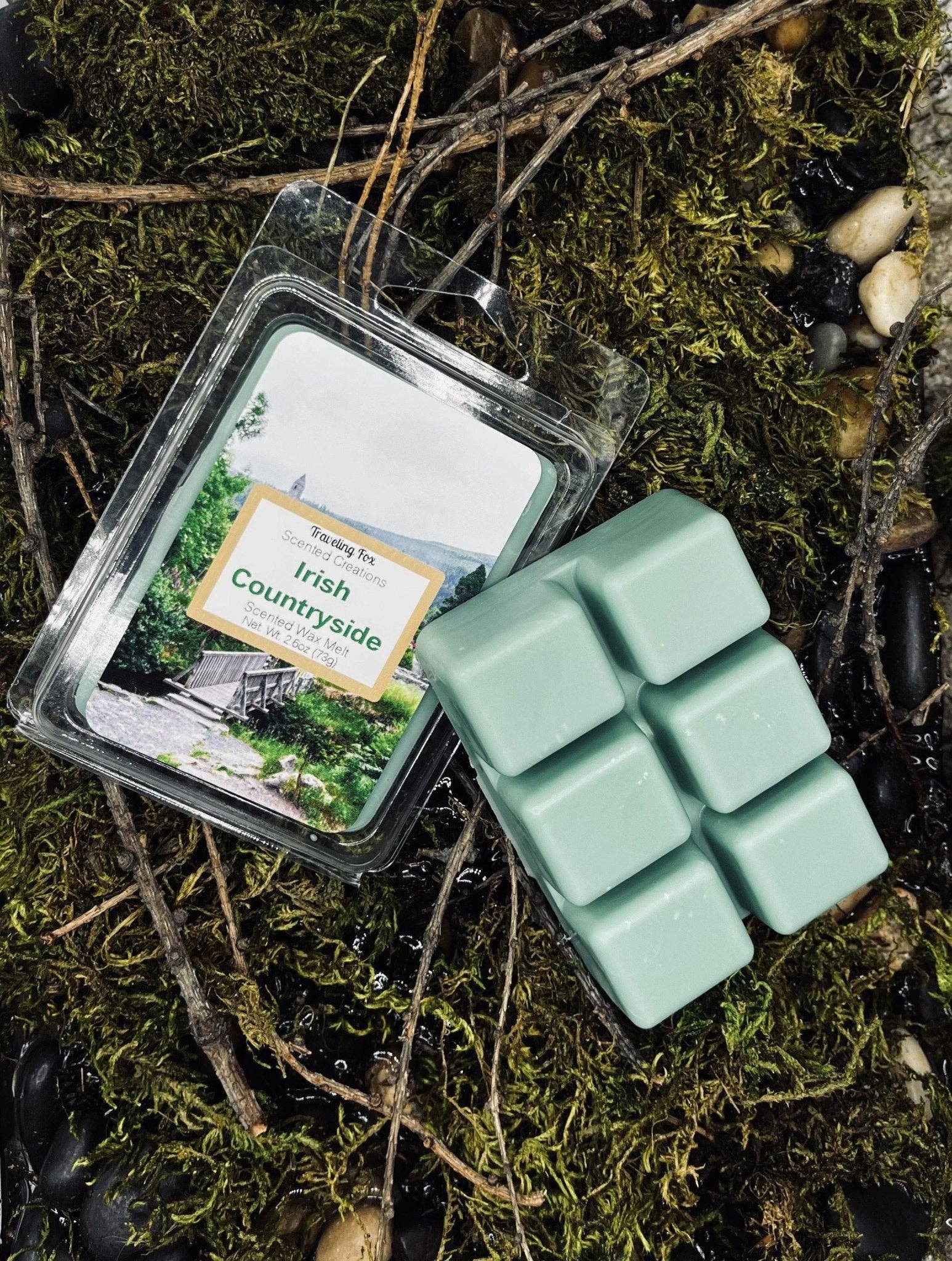 Traveling Fox Scented Creations - Wholesale Wax Melt - Irish Countryside Melts2
