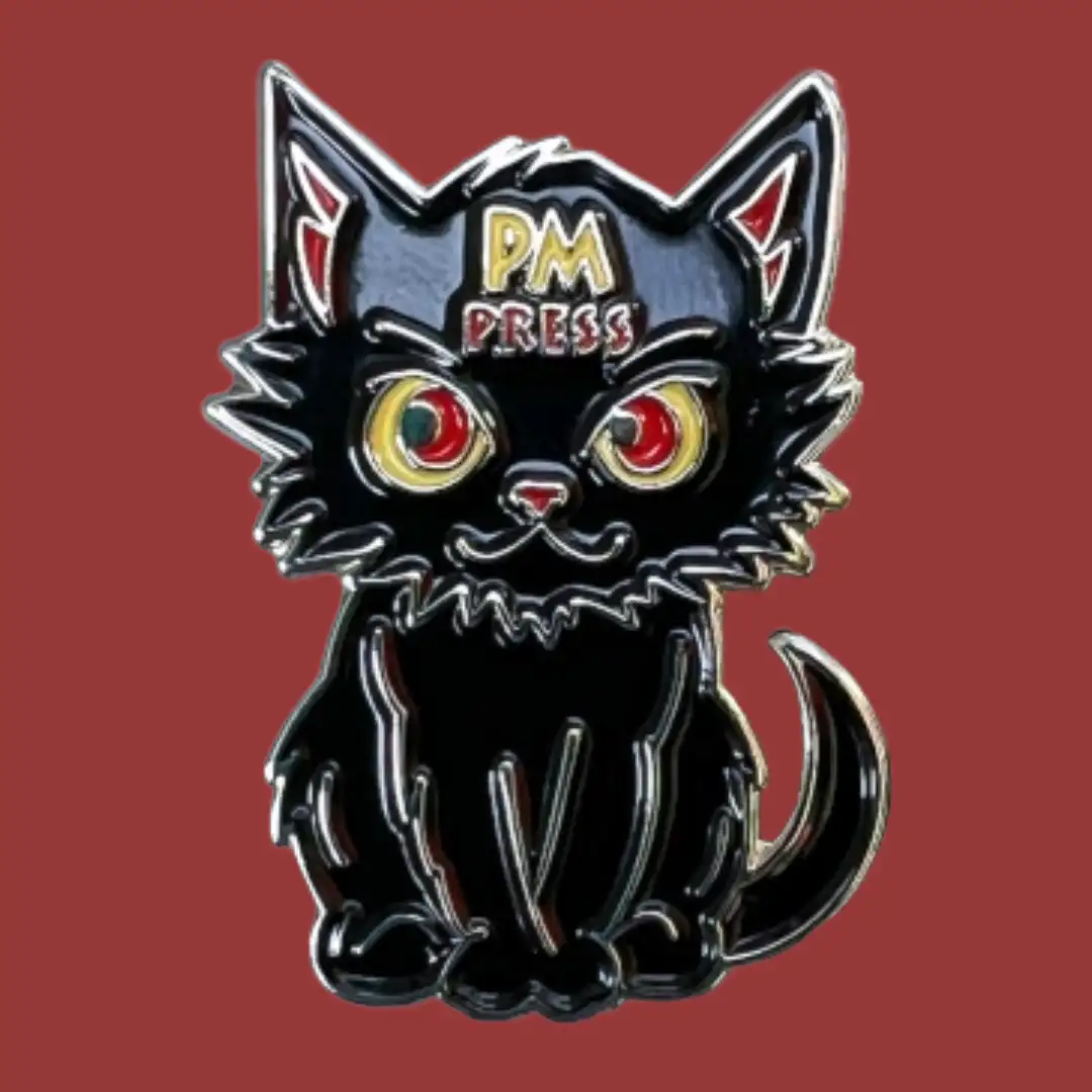 PM Press - Wholesale Lapel Pin/Button - All Cats Are Beautiful Enamel Pin0