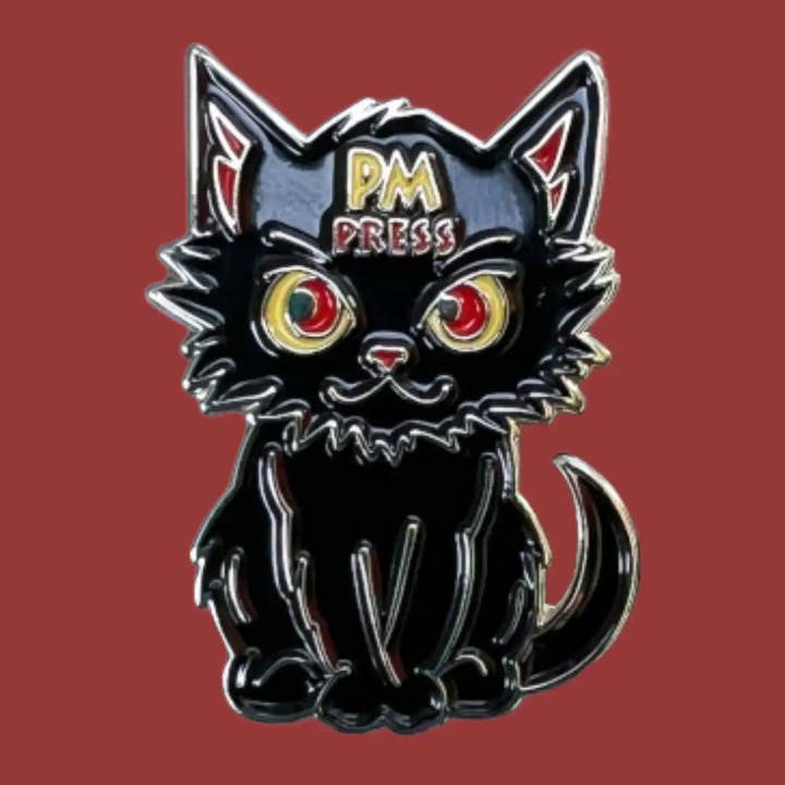 PM Press - Wholesale Lapel Pin/Button - All Cats Are Beautiful Enamel Pin
