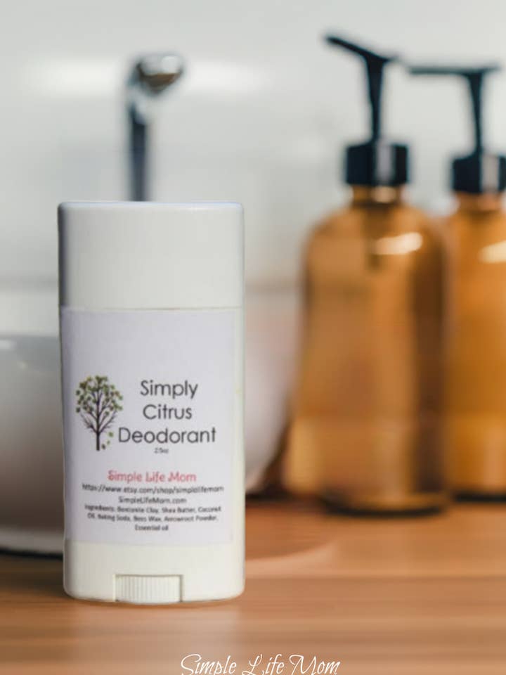 DEODORANT OHNE BACKPULVER für empfindliche Haut - biologisch, handgemacht, Kakaobutter-Deodorant für den Großhandel von Simple Life Mom