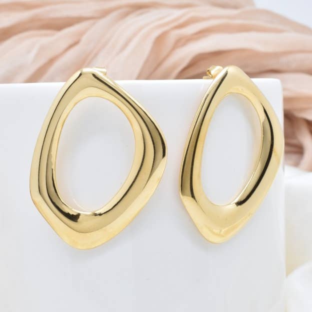 Stainless steel earrings - BO100405 for wholesale by Kapyco