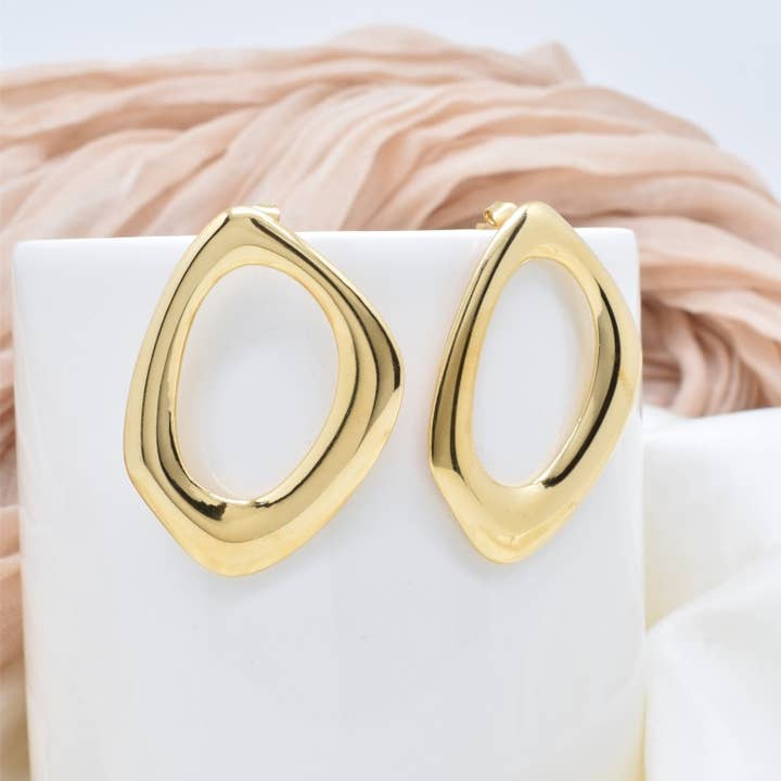 Kapyco - Wholesale Dangle Earrings - Stainless steel earrings - BO1004050