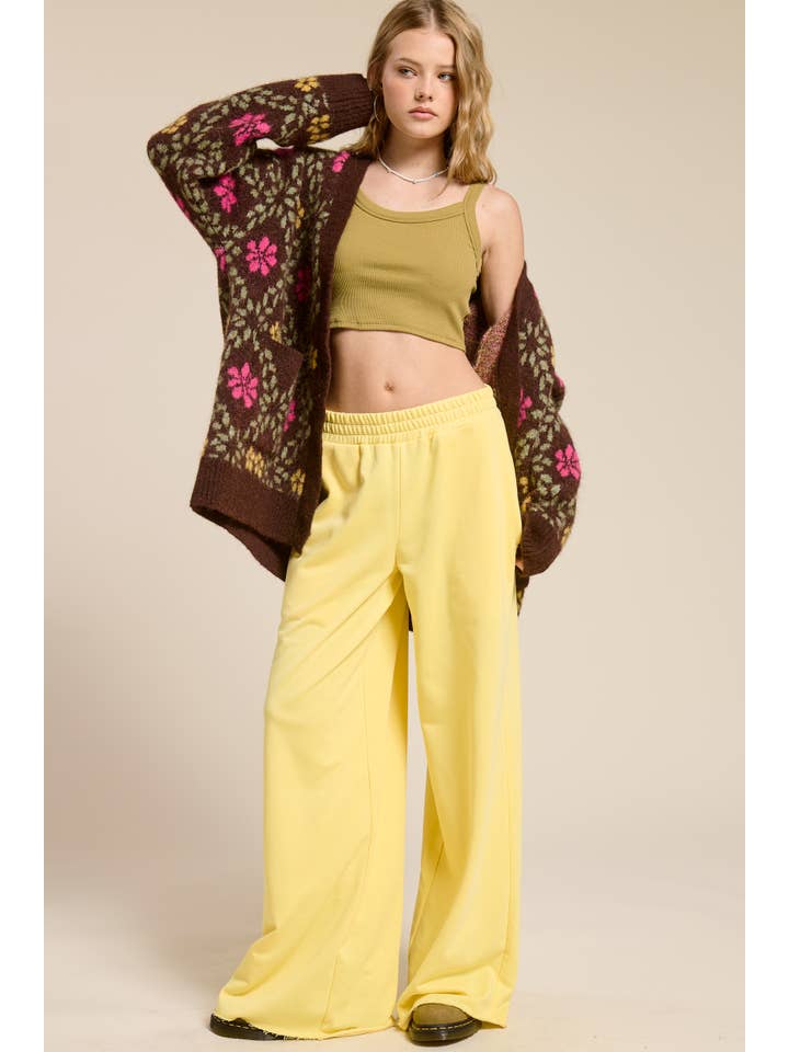 Mimosa - Wholesale Lounge Sweatpants/Joggers - Women's - Wide Leg Cotton Jogger Sweatpants5