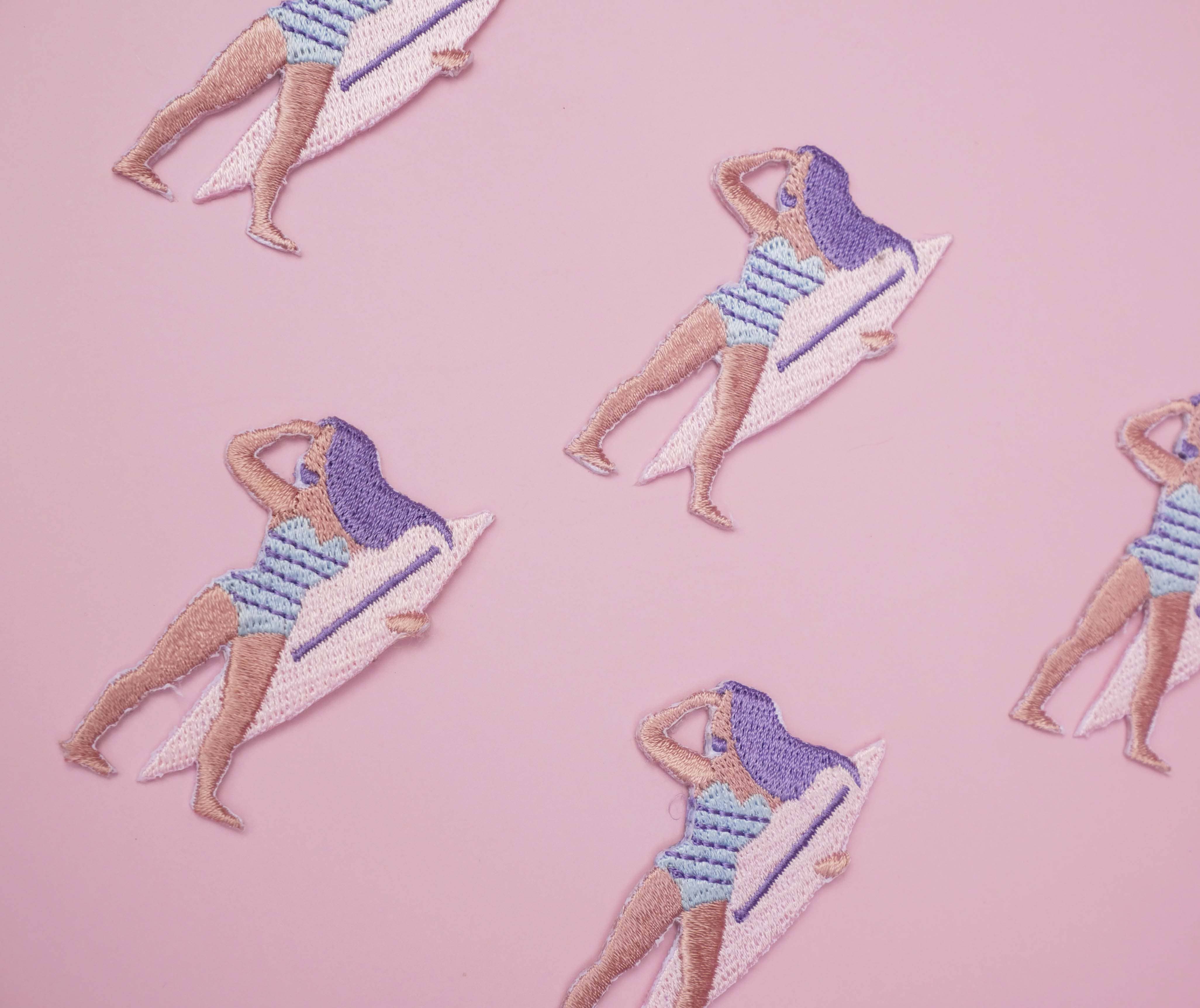 MALICIEUSE - Wholesale Patch - Iron-On Patch The Surfer1