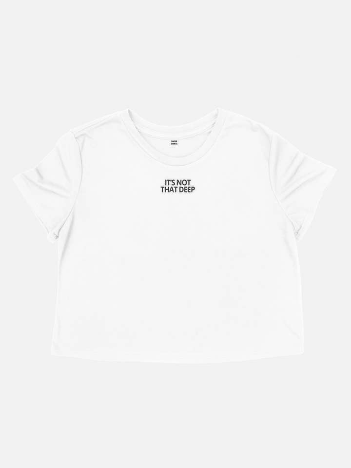 it’s not that deep for wholesale by those shirts