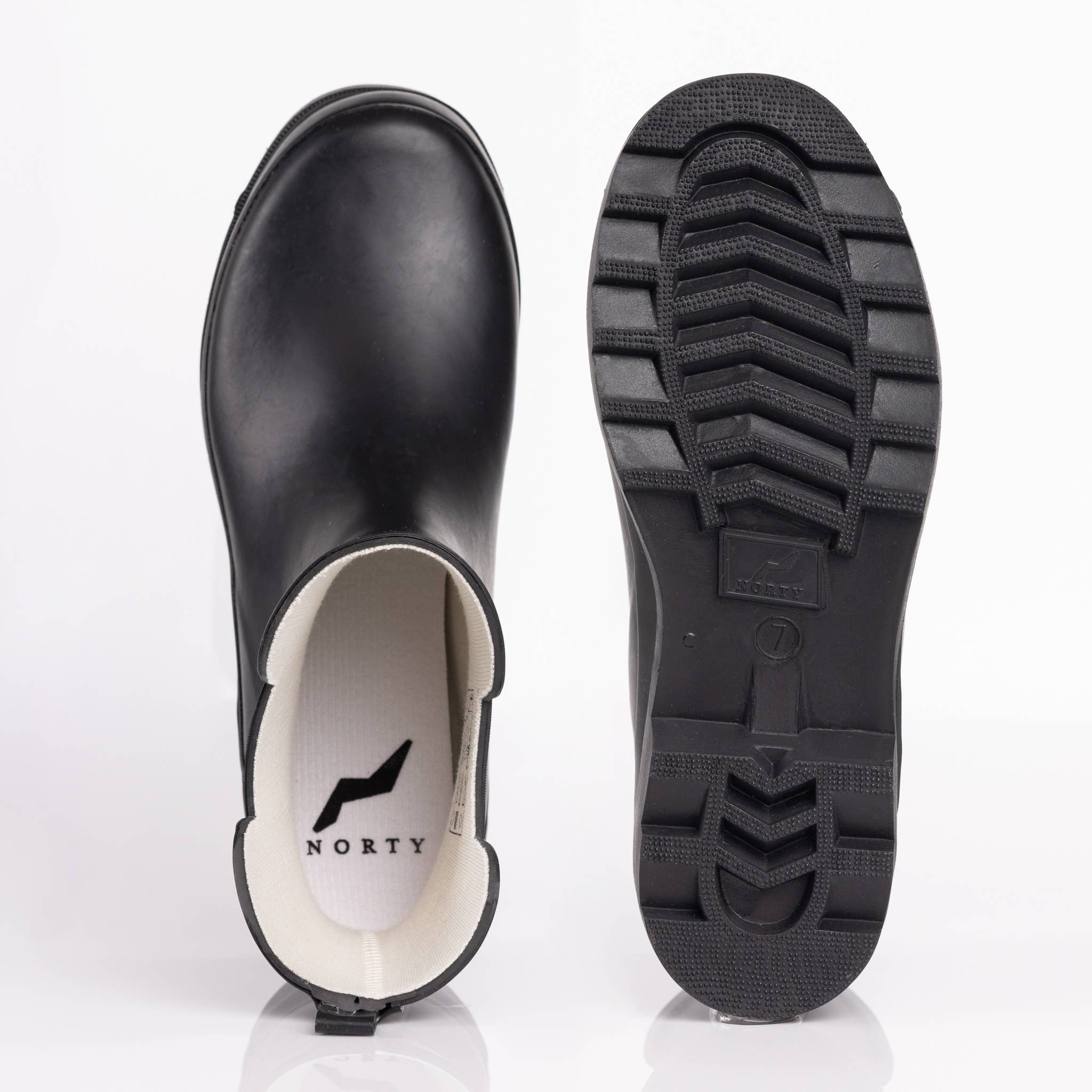 Eastern Off Price – wholesale Rain boots – Women’s – NORTY Womens 6" Ankle Rain Boots 39971 Matte Black1