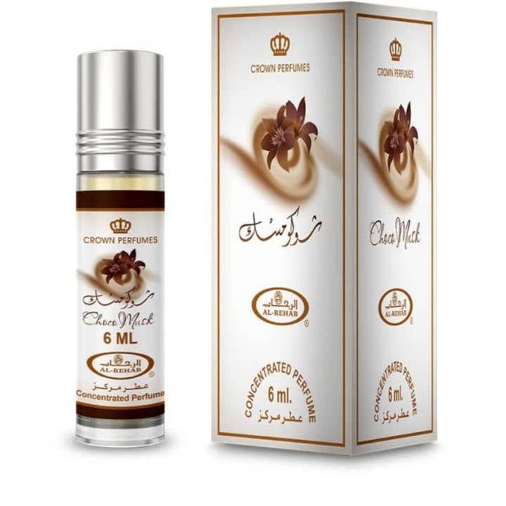 Eastern Perfume LLC - Wholesale Roll-On Fragrance - Al Rehab Choco Musk Concentrated Perfume Oil Roll On 6 ml0