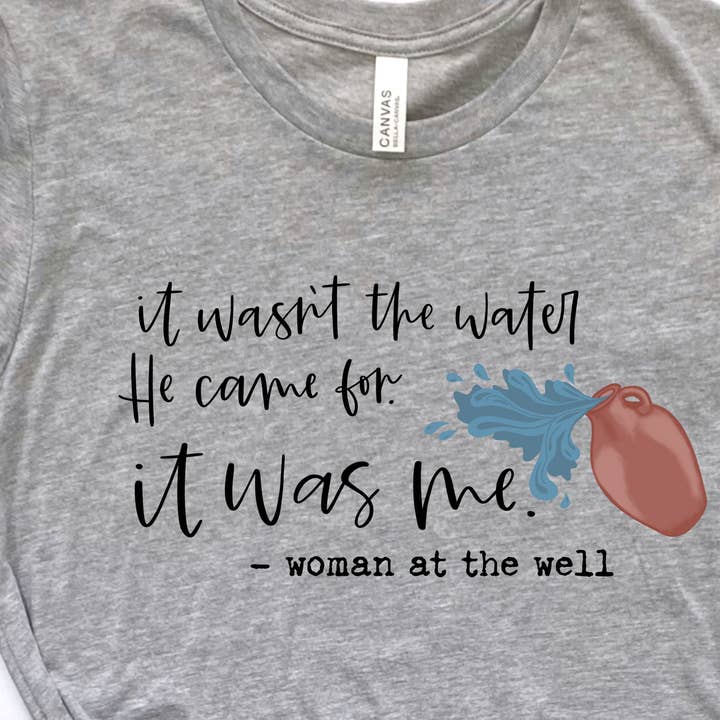 It wasn't the Water Graphic Tee for wholesale by Dixie Grace Mercantile