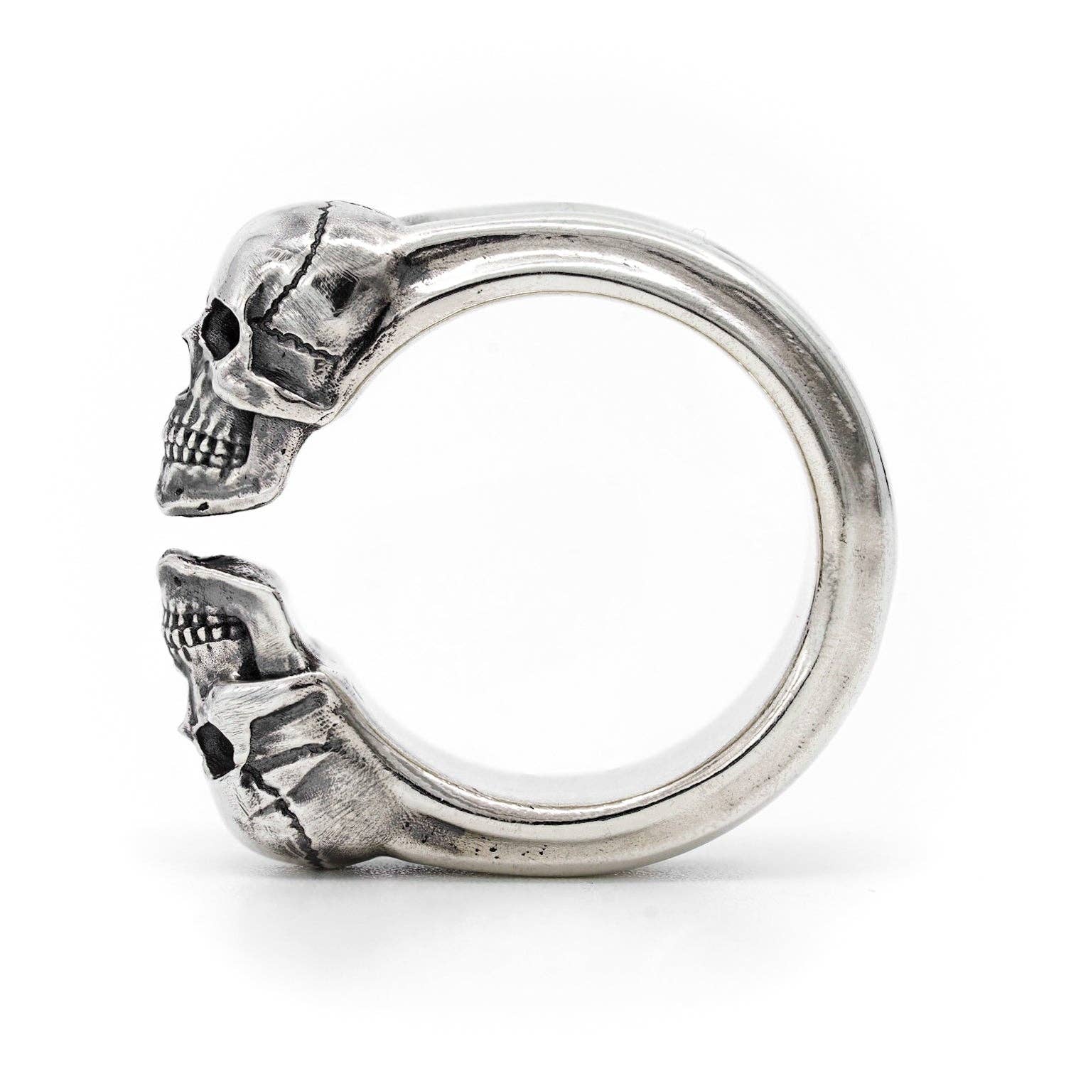 Black Feather Design – wholesale Band/stacked ring – Twin Flame2