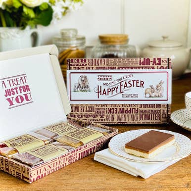 Easter Selection Box of Baked Treats for wholesale by Lottie Shaw's