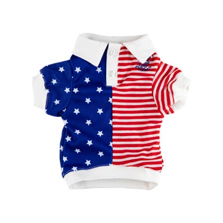 Barker's Bowtique - Wholesale Pet Shirt - Dog - Hip Doggie - Max's Closet Americana Polo