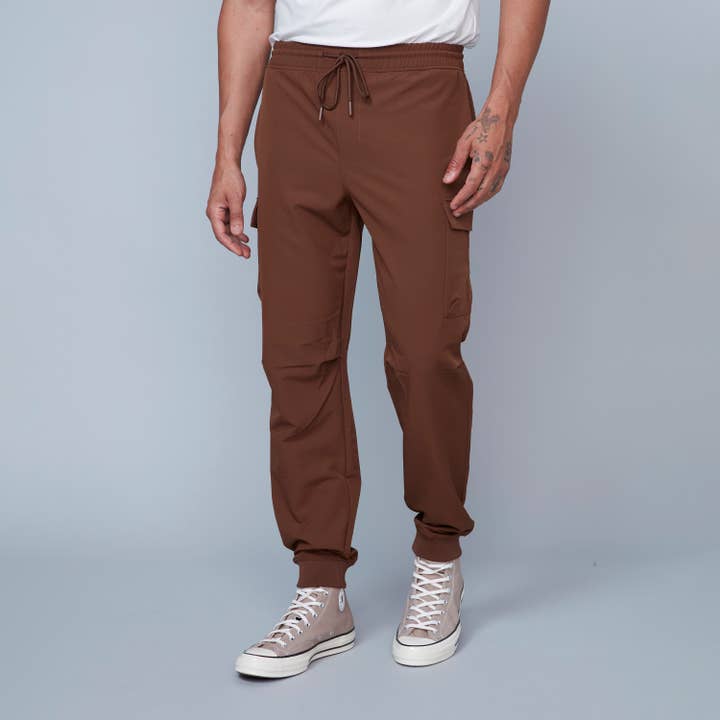 PANTALONI DA JOGGER IN TESSUTO DA UOMO-38MW714S1 per la vendita all'ingrosso da parte di HEDGE